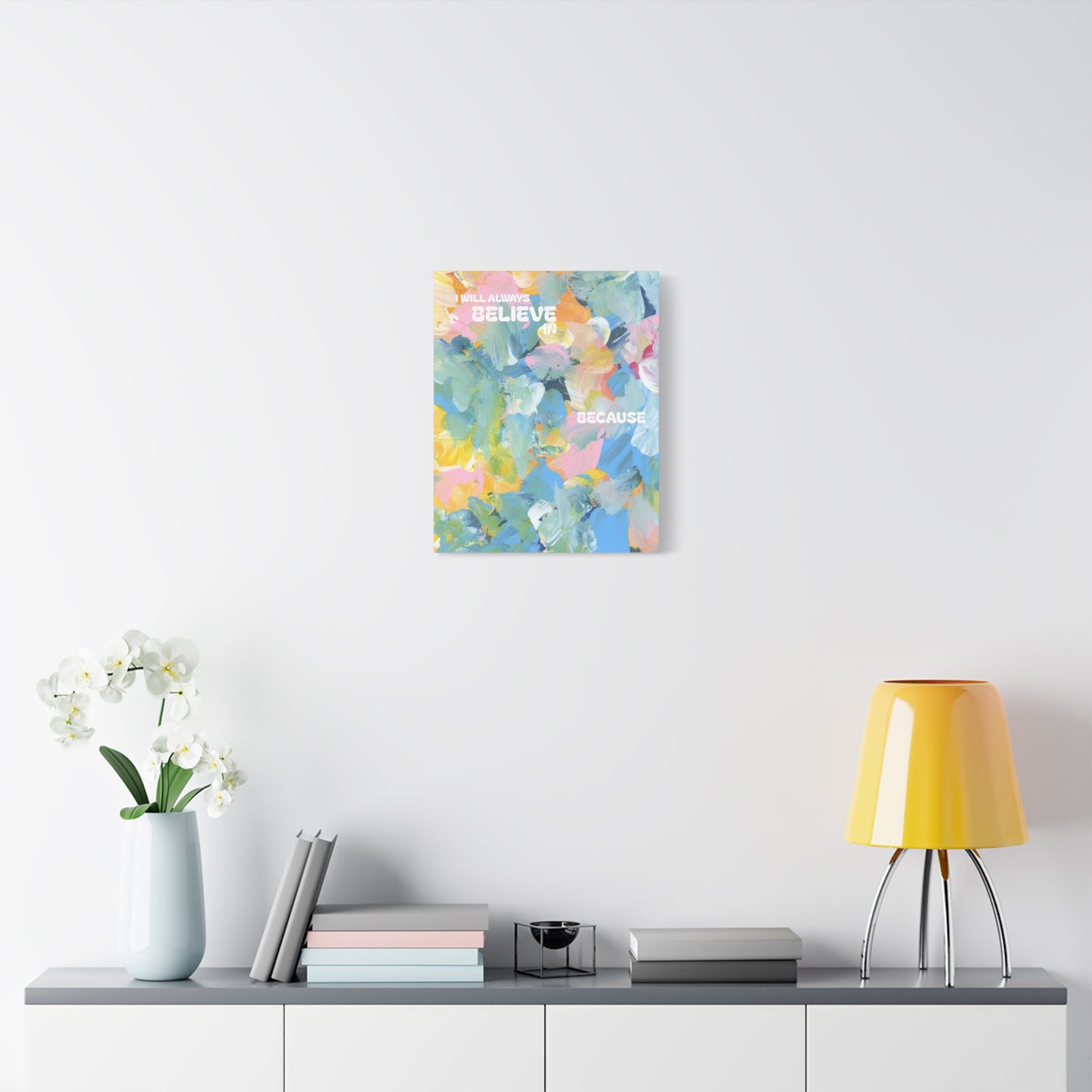 A DIY GARDEN. 16x20 in. Canvas