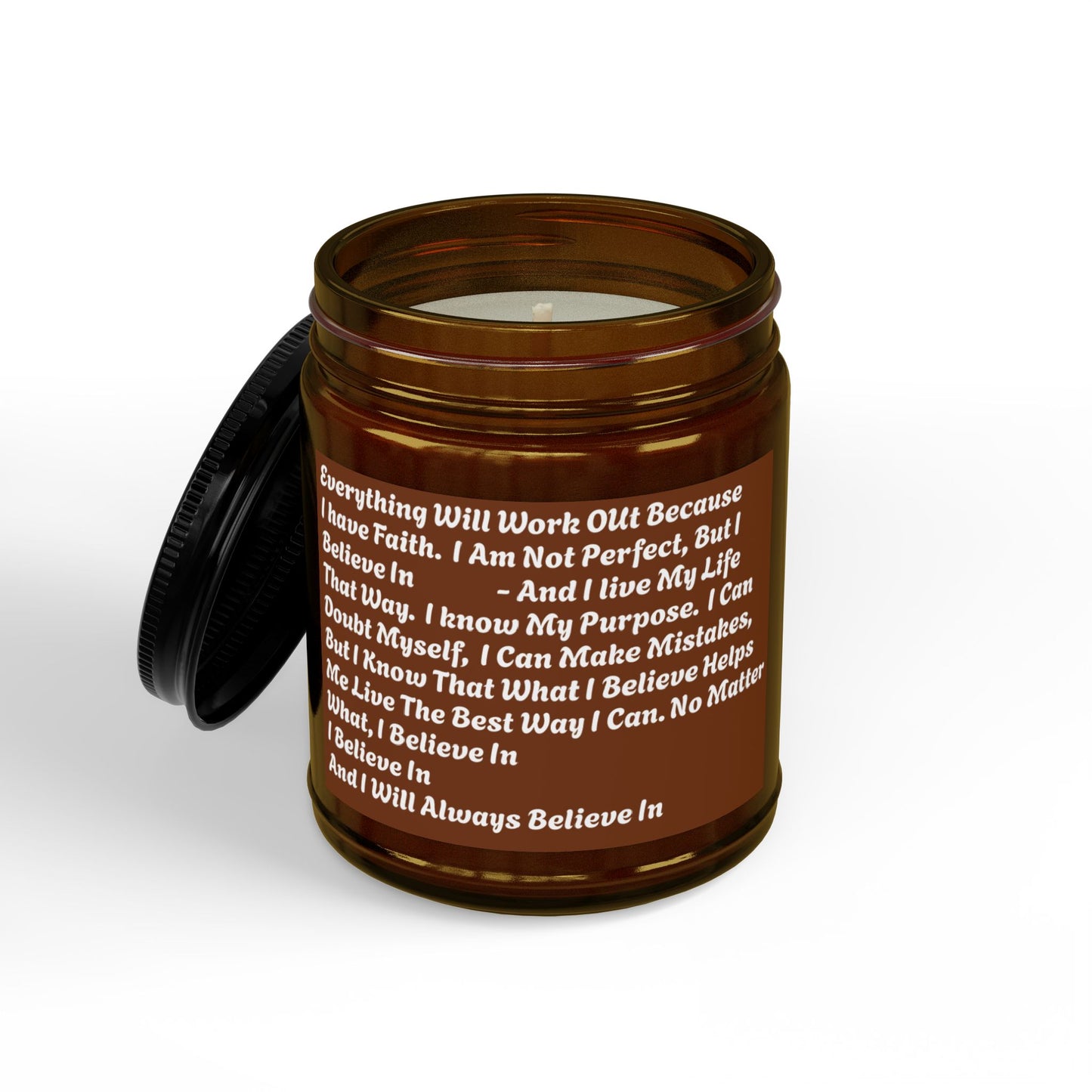 DIY - Affirm My Beliefs Candle