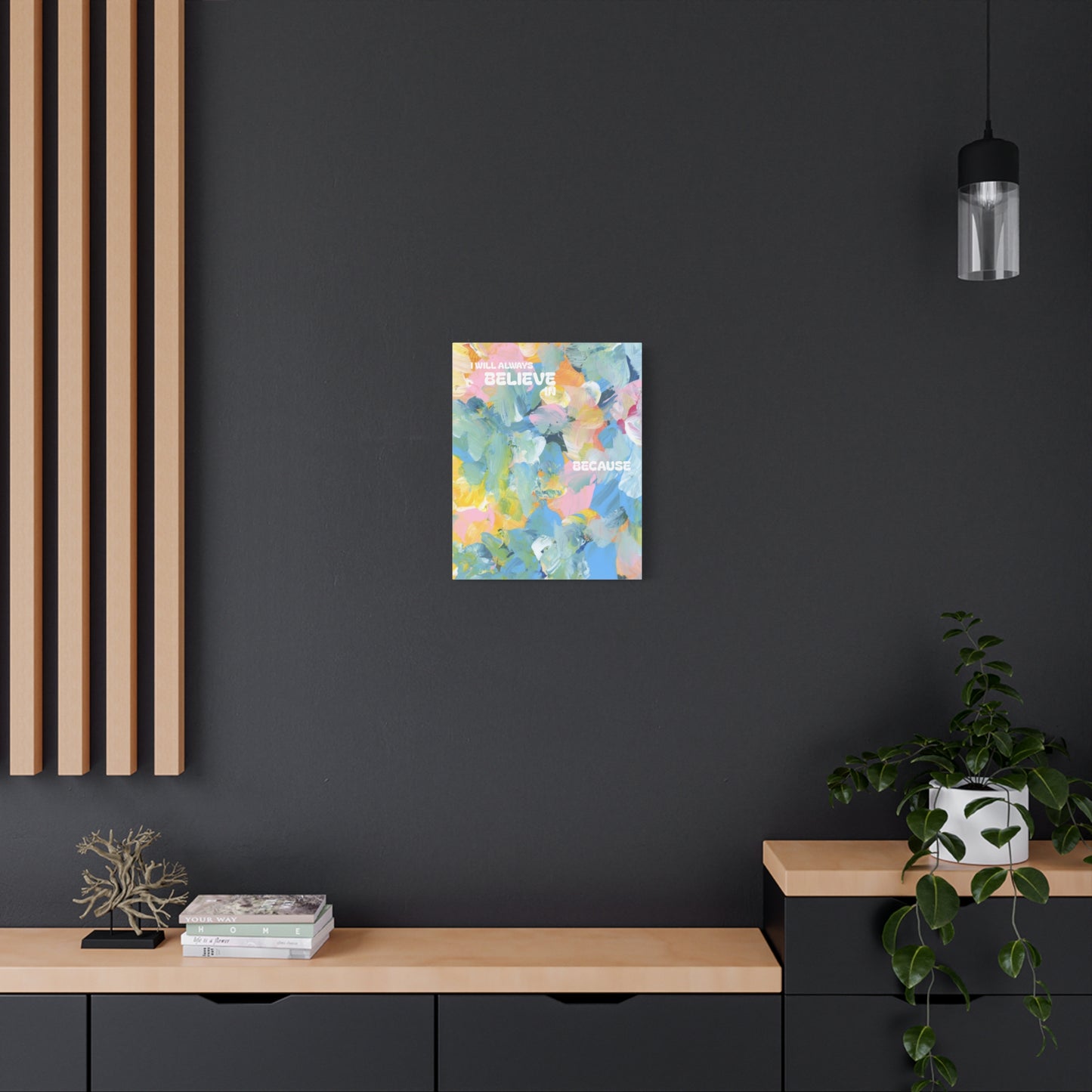 A DIY GARDEN. 16x20 in. Canvas