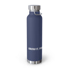 "Know it. Proclaim it. Live it." Thermos