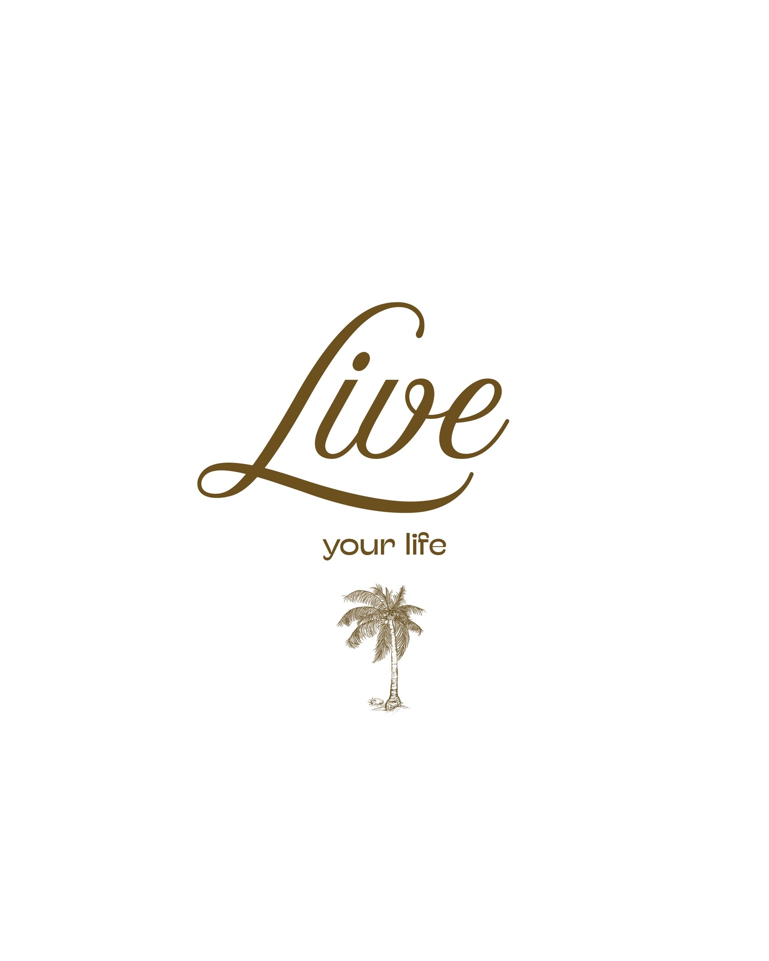 SET - Know. Proclaim. Live. Minimalist. 16x20 in. Archival-matte paper.