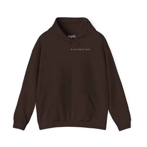 Know It. Proclaim It. Live It. Unisex Hoodie. Cotton/Polyester Blend. Soft, Medium Weight.