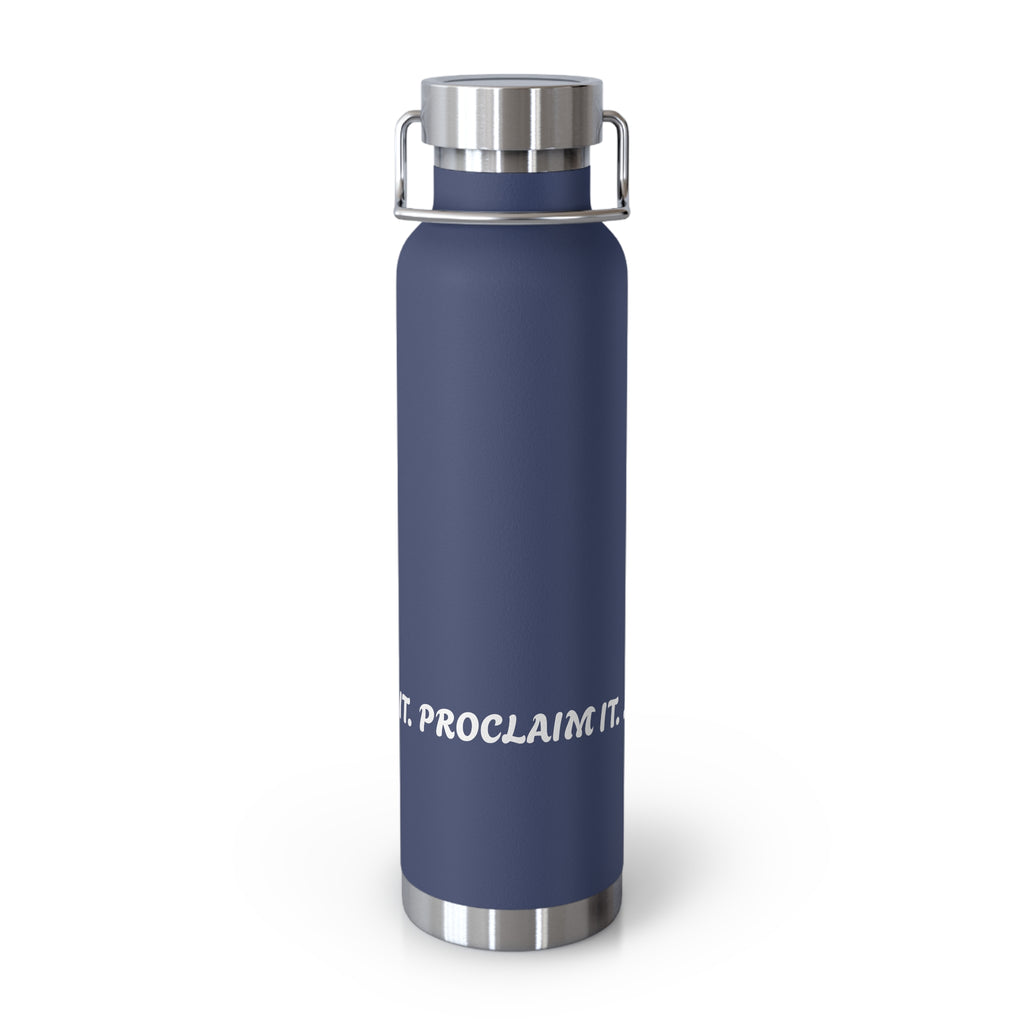 "Know it. Proclaim it. Live it." Thermos
