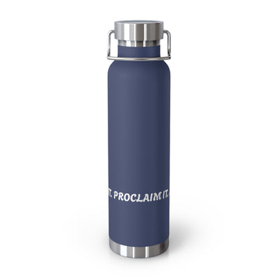 "Know it. Proclaim it. Live it." Thermos