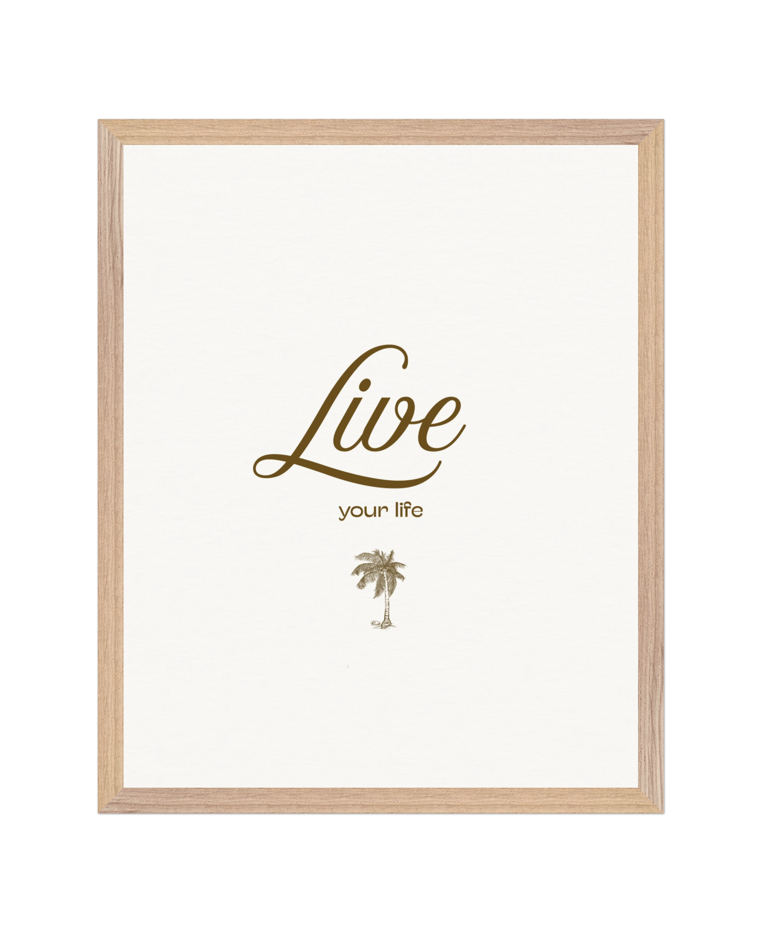 SET - Know. Proclaim. Live. Minimalist. 16x20 in. Archival-matte paper.