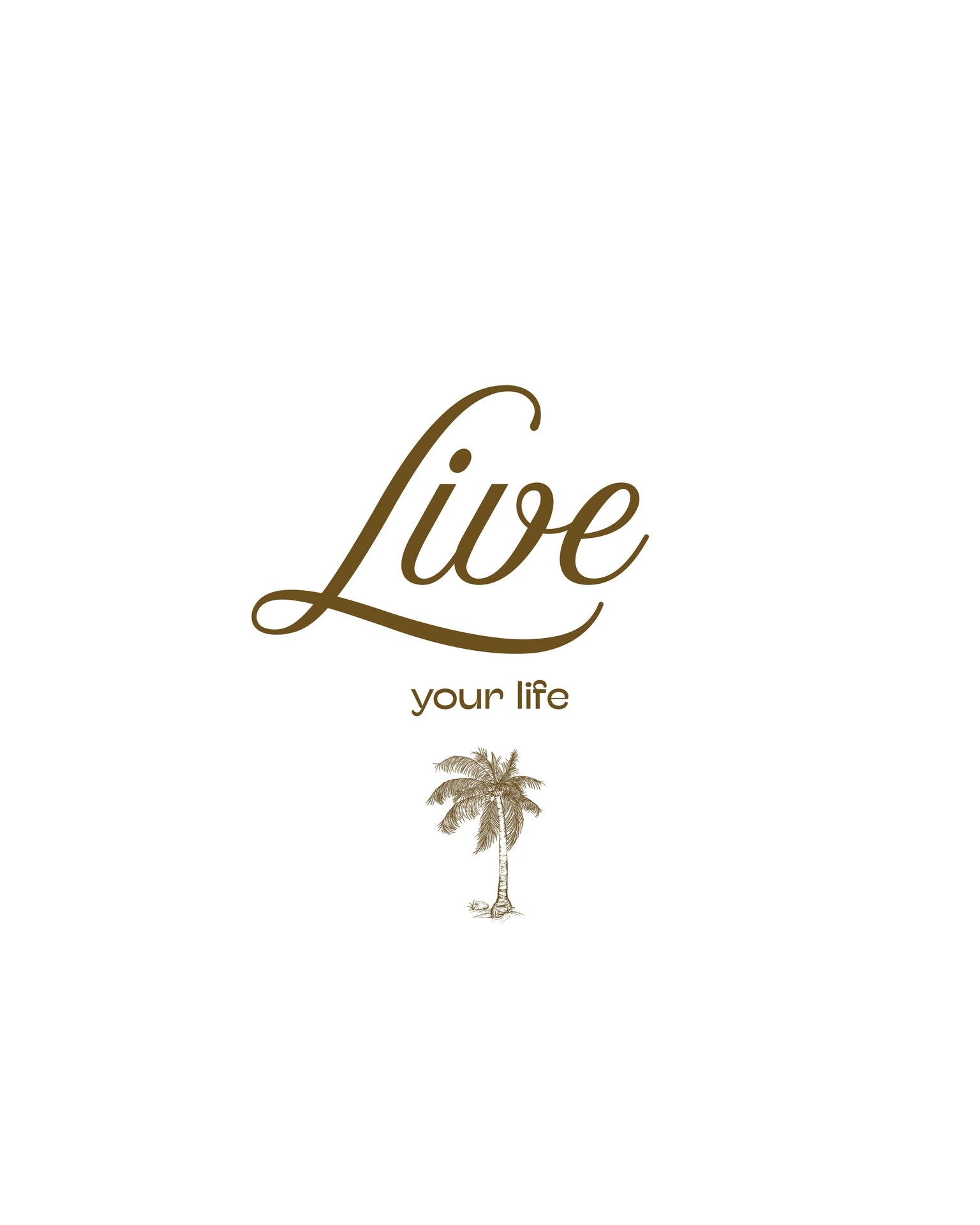 SET - Know. Proclaim. Live. Minimalist. 16x20 in. Archival-matte paper.